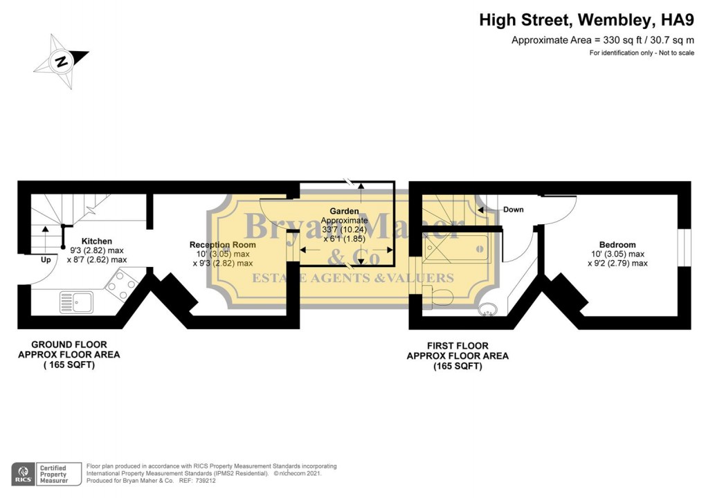 Floorplan for Wembley Park